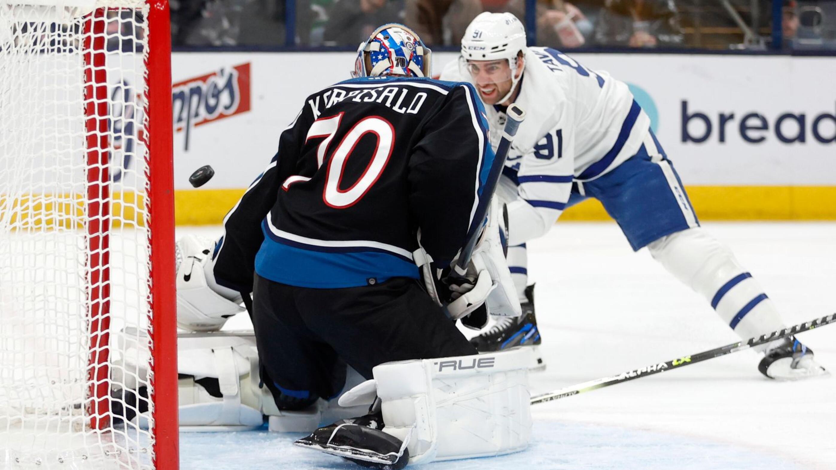 Leafs' Samsonov will try to extend shutout streak vs. Ovechkin