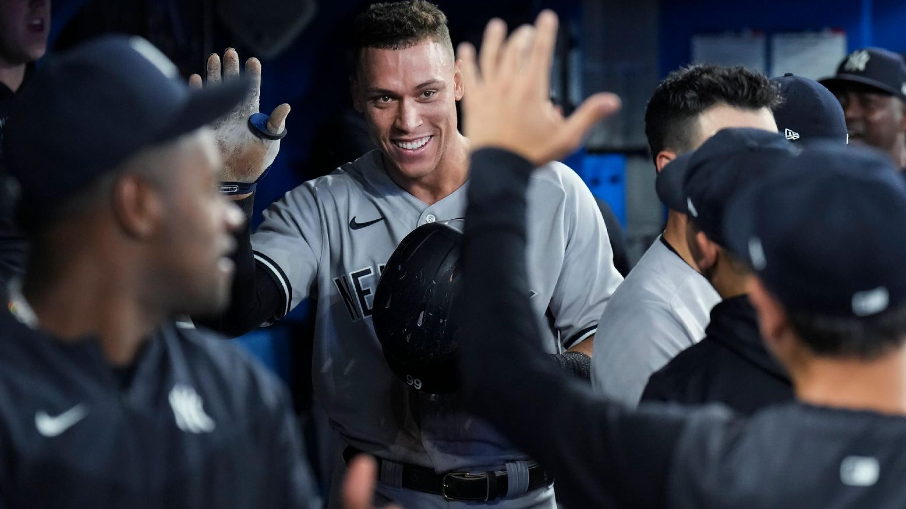 Aaron Judge On Fire at Spring Training (6 HRs) 