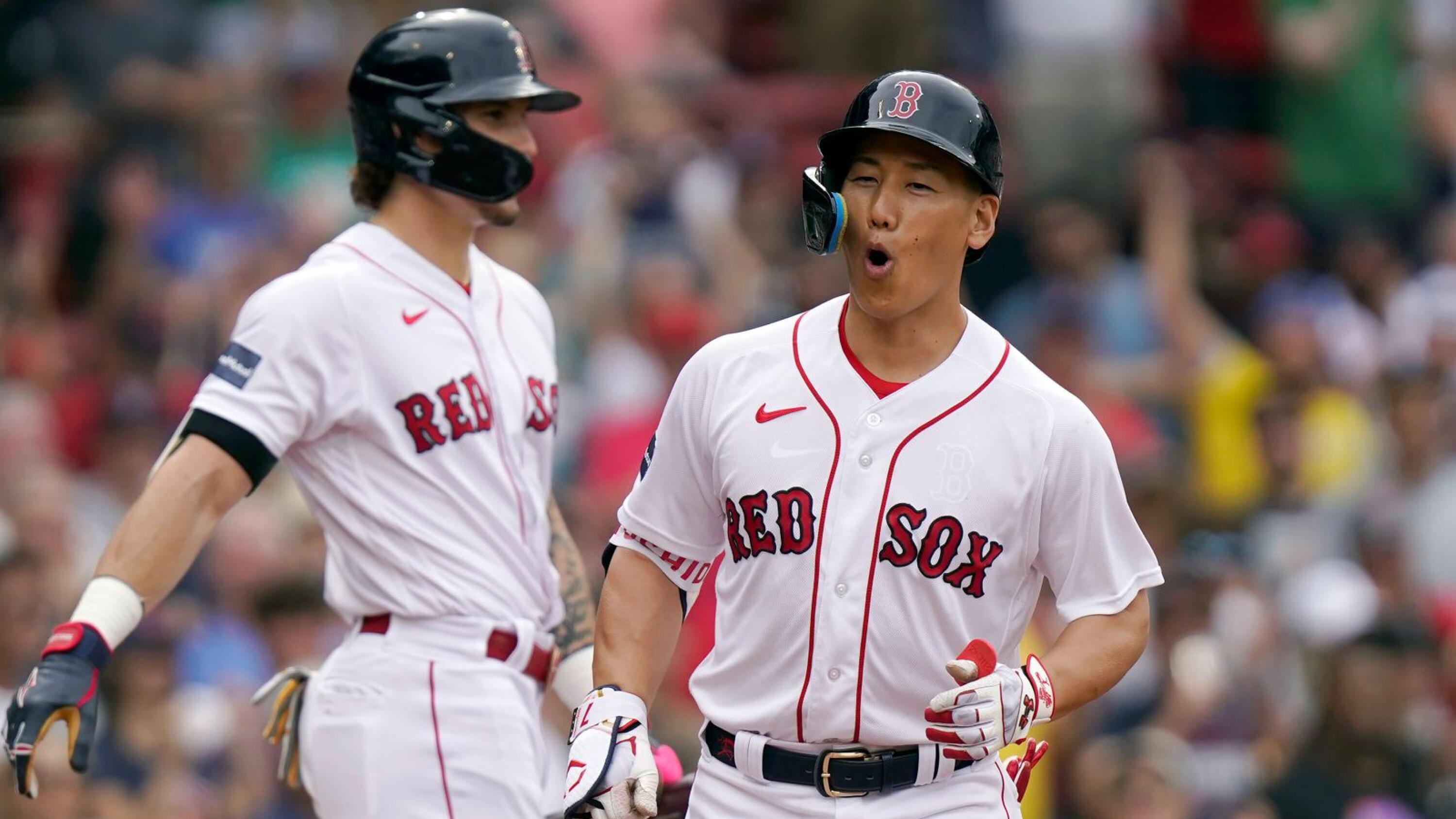 Red Sox on X: That's AL Player of the Week Masataka Yoshida to you.   / X