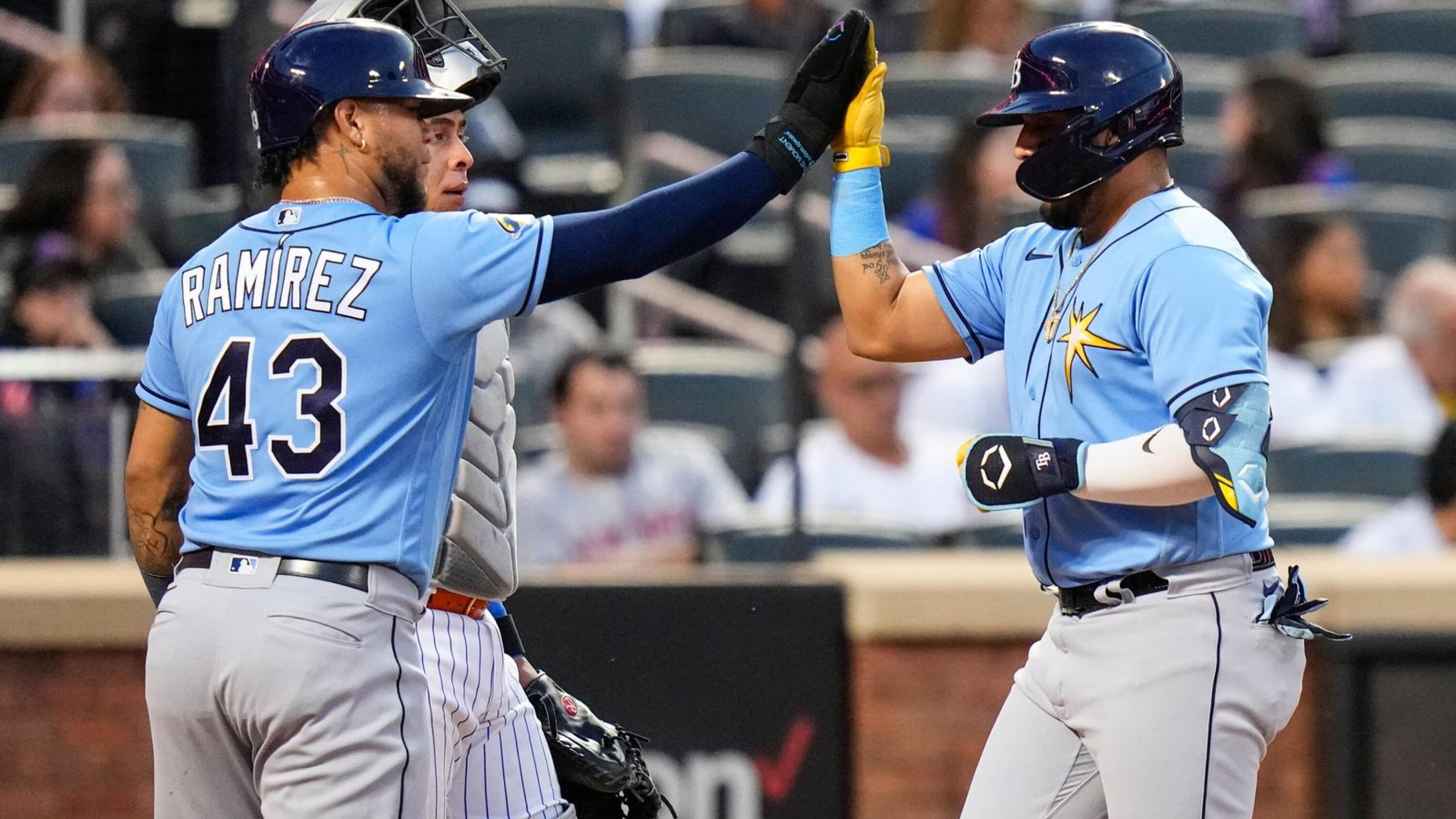 Paredes has 2 homers, 5 RBIs as Rays hammer Verlander and Mets 8-5