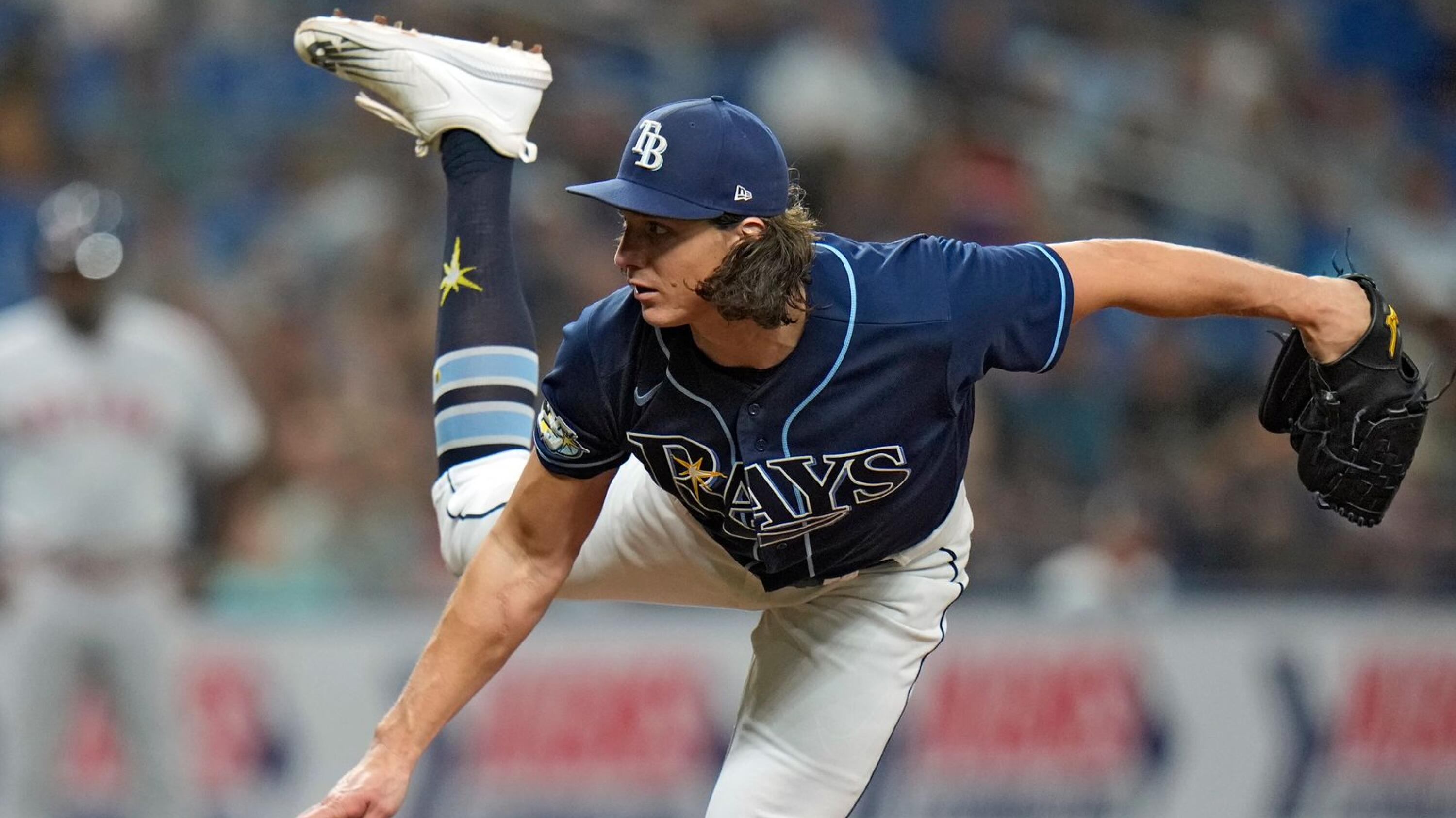 Glasnow ties career high with 14 strikeouts as Rays continue home