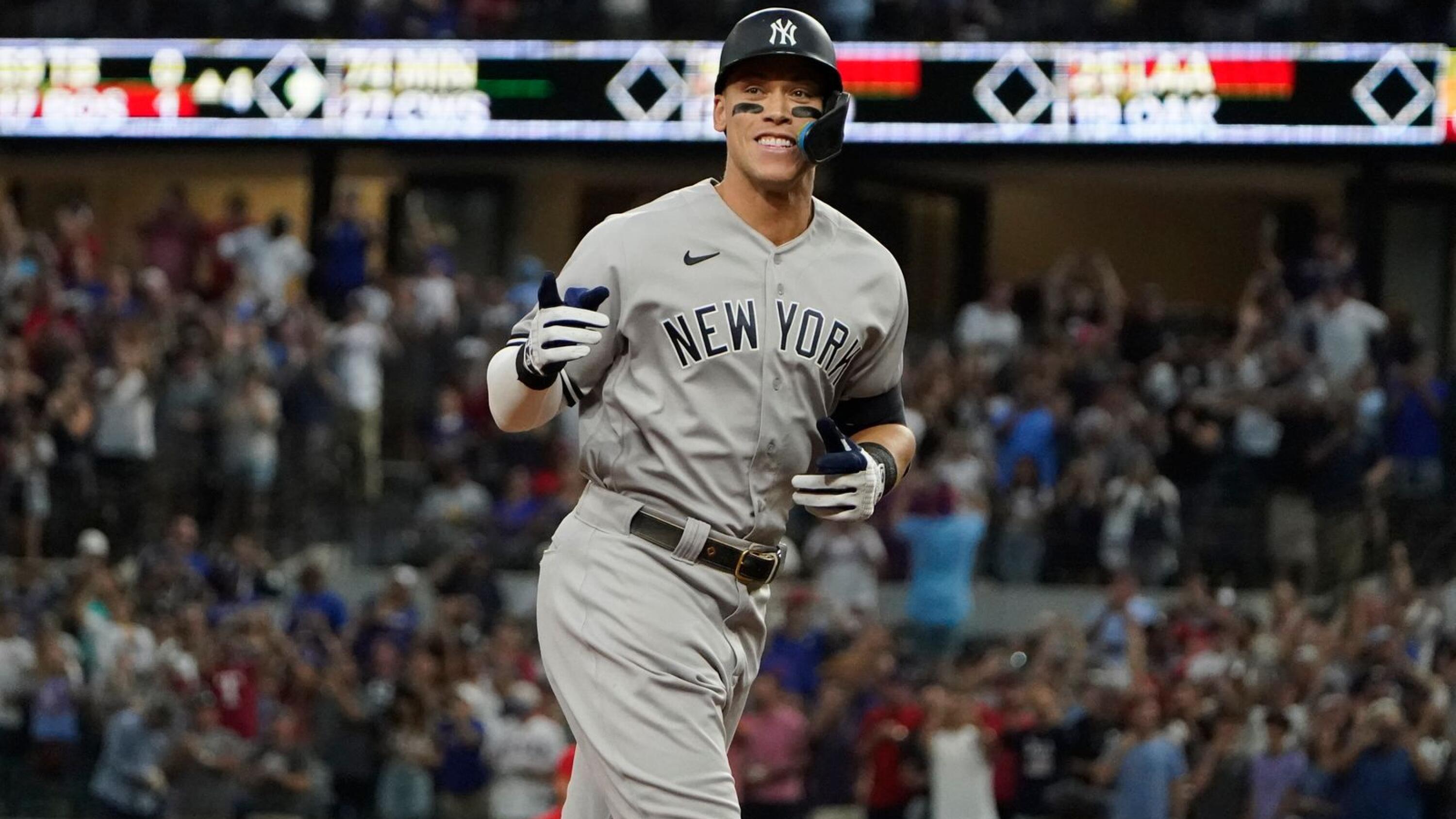 Yankees star Judge needs 1 homer to tie Maris' AL mark of 61