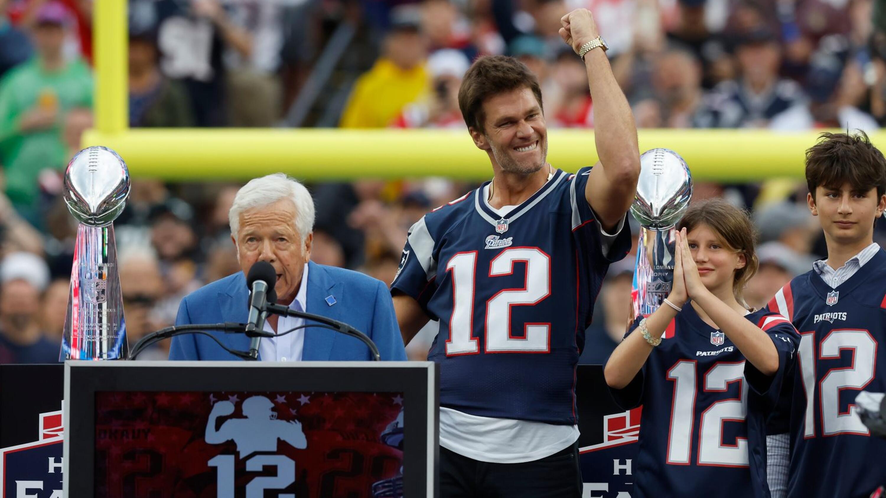 Tom Brady reveals his 'welcome to the NFL' moment