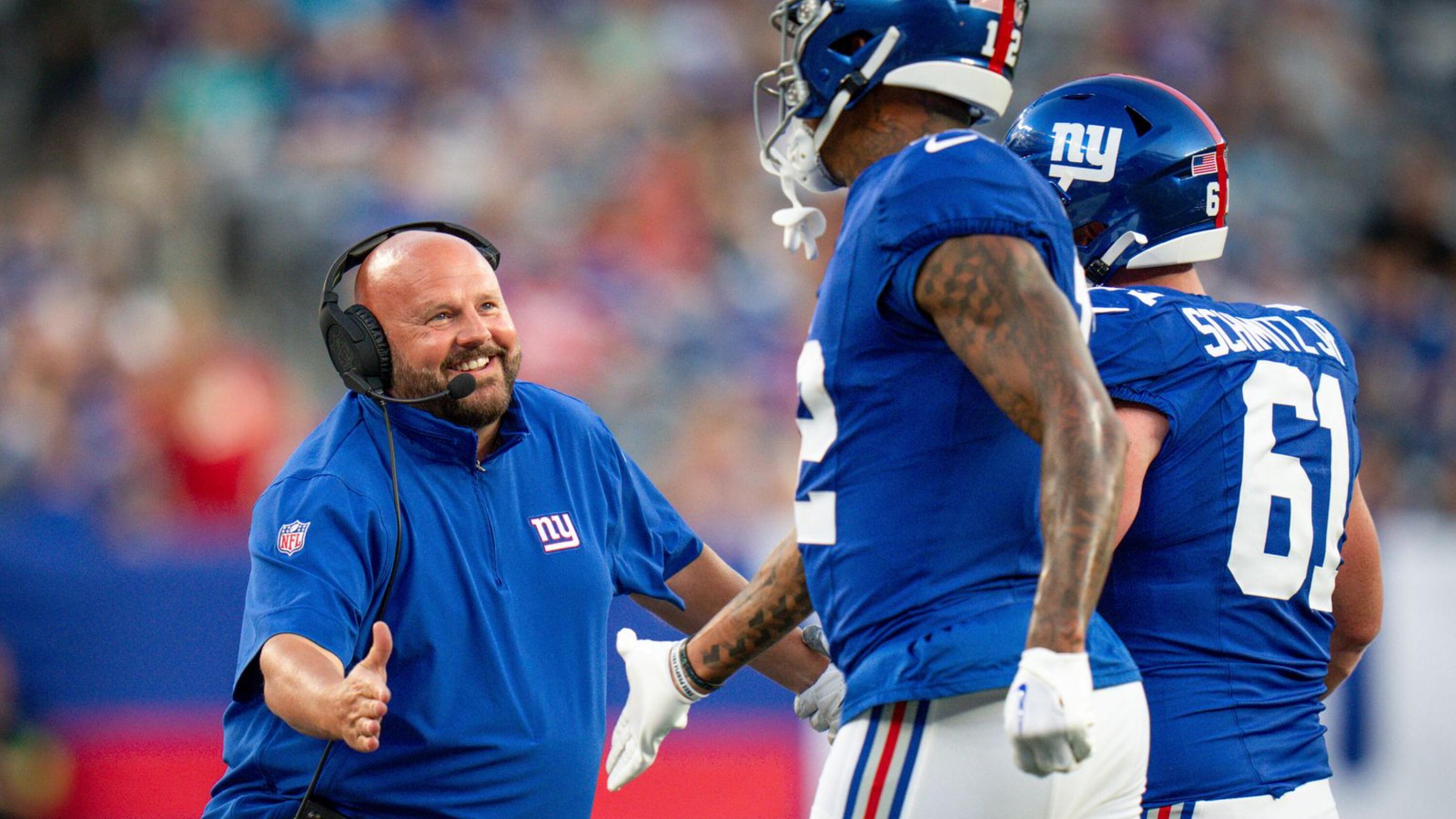 Giants give preview of new-look offense in preseason win vs. Panthers
