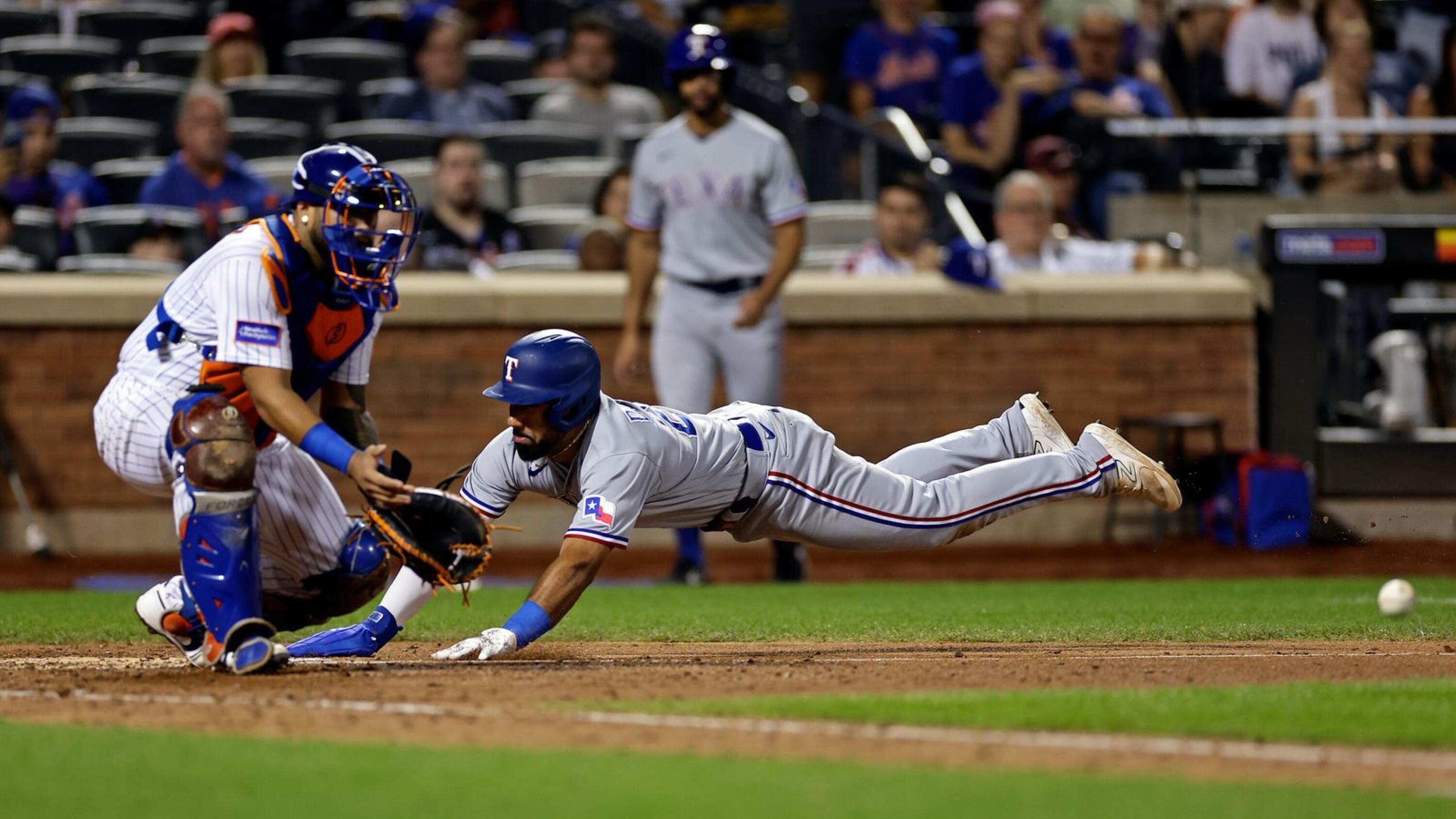 Mets' blown save wastes Tylor Megill's strong start in 4-3 loss to Texas  Rangers