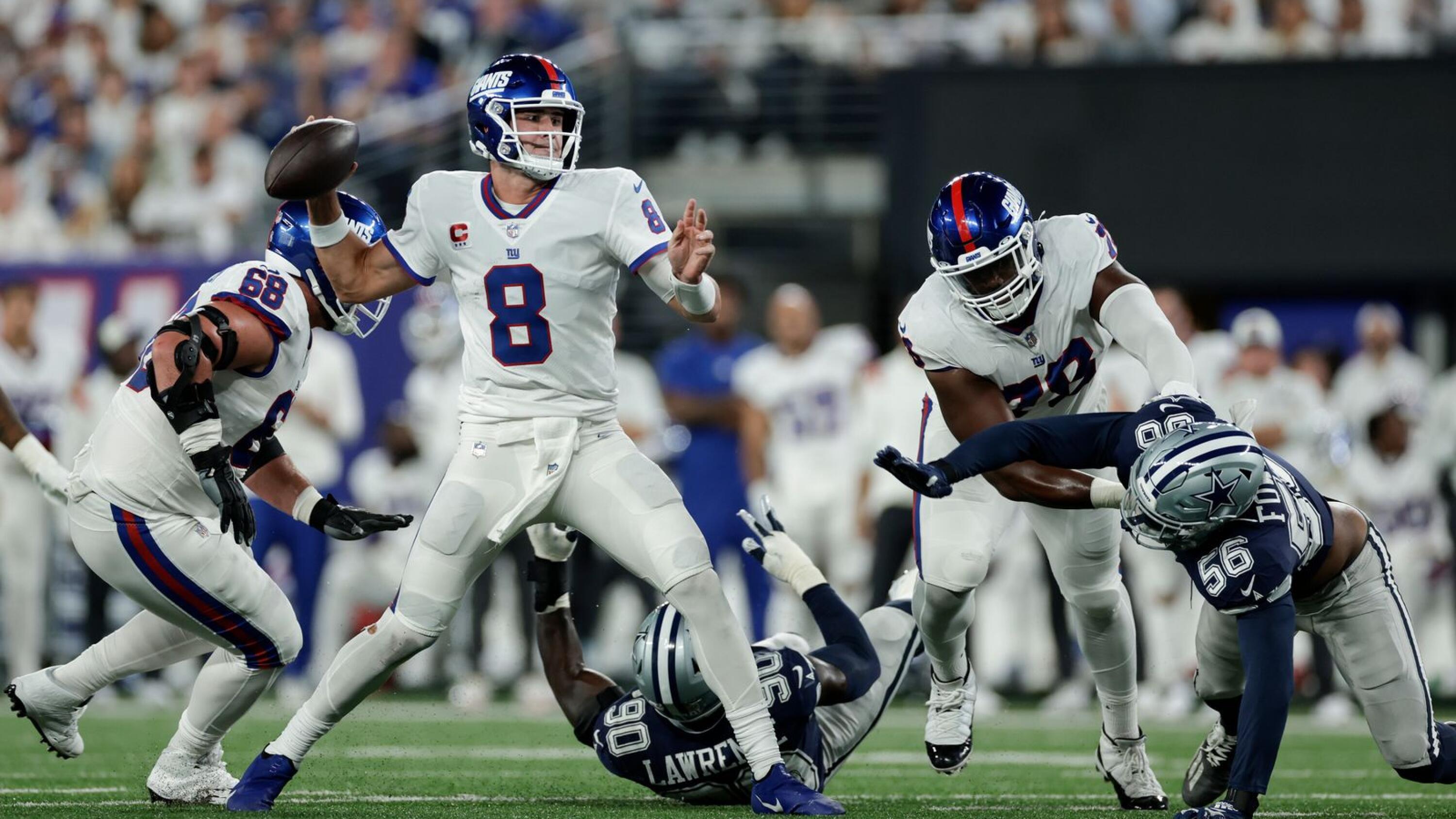 Daniel Jones will look to become a franchise player for the New York Giants