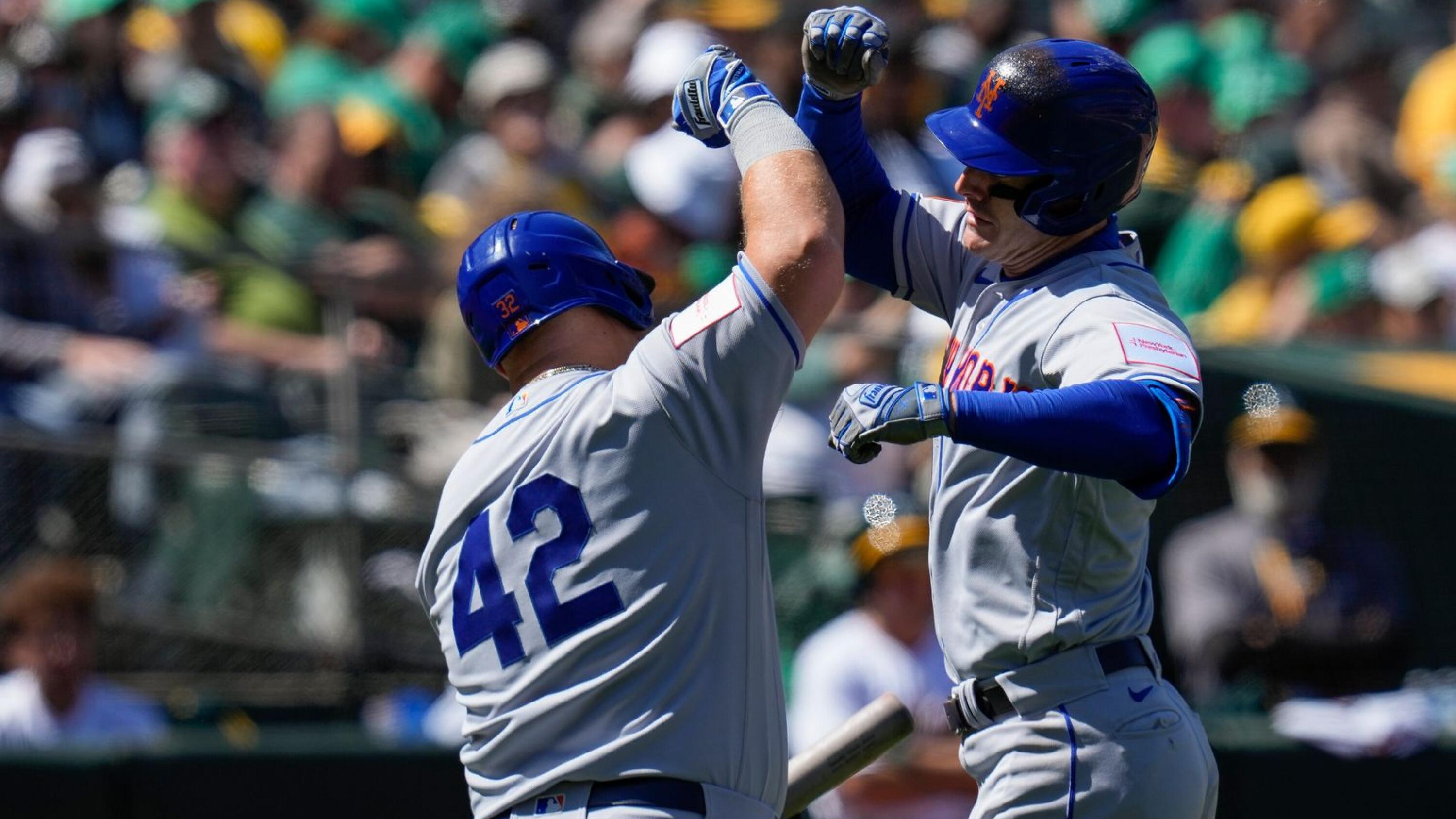 Canha HR, Nimmo RBI double spark Mets past Athletics 3-2