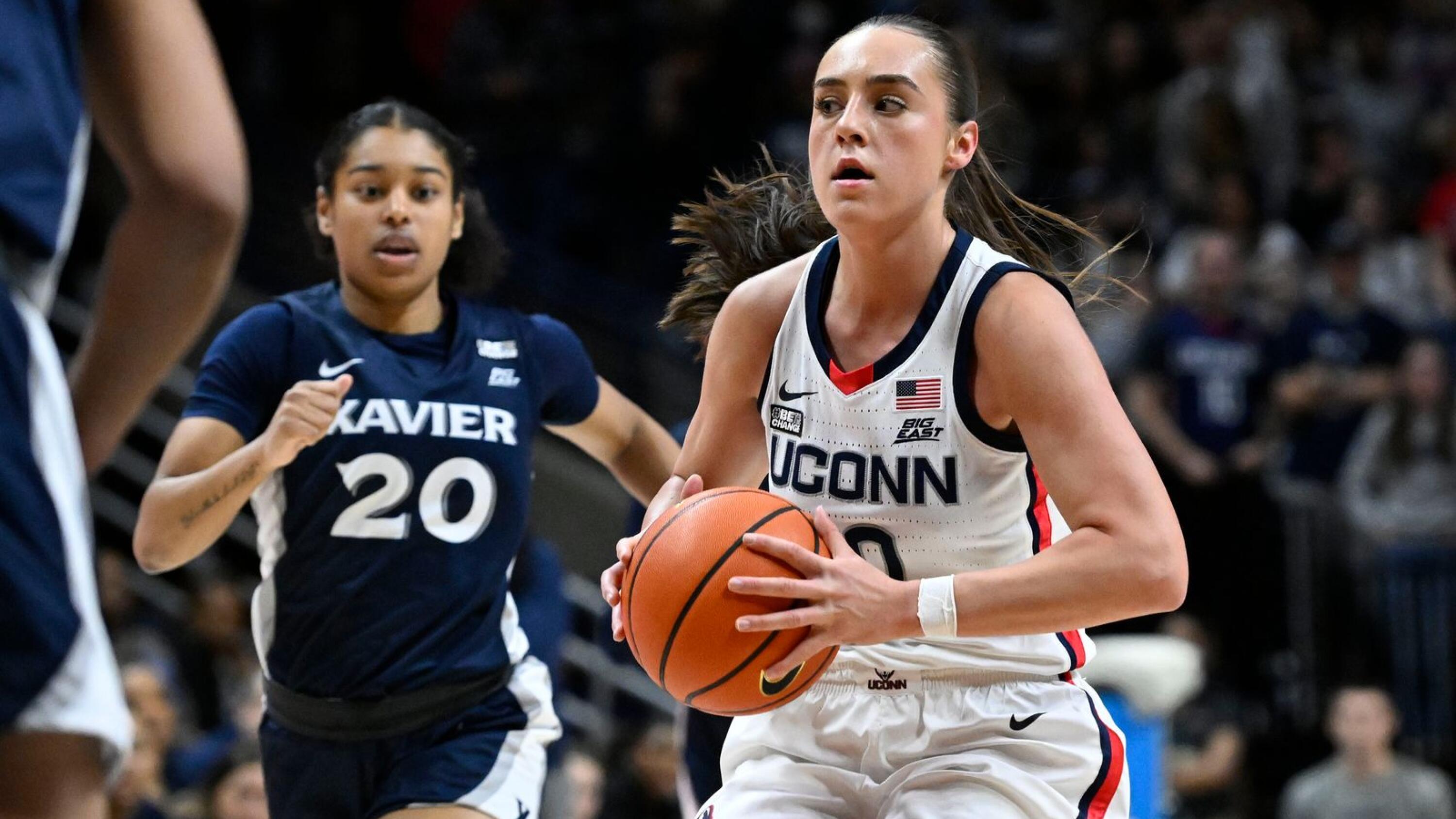 She’s not Sue Bird, but Nika Muhl is leading UConn into the Big East