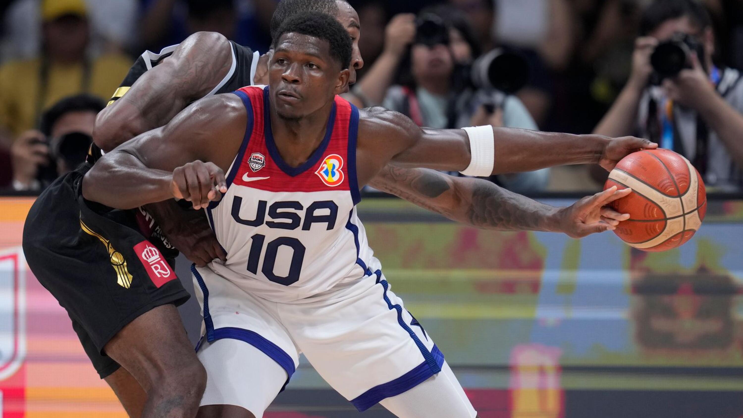 Anthony Edwards on Team USA loss to Germany: 'It was all on us