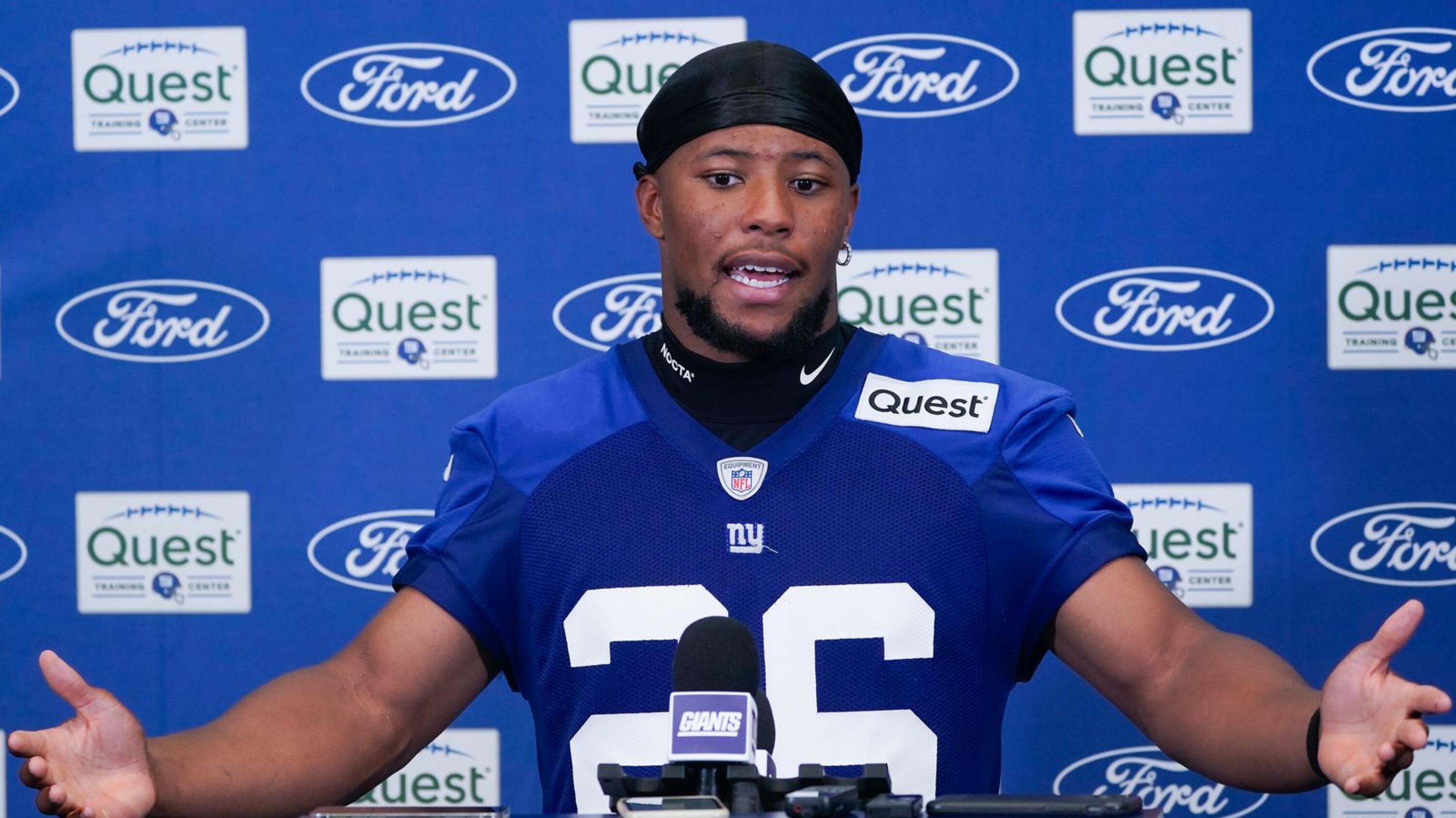 Saquon Barkley followed his heart in signing franchise tag and joining the  Giants