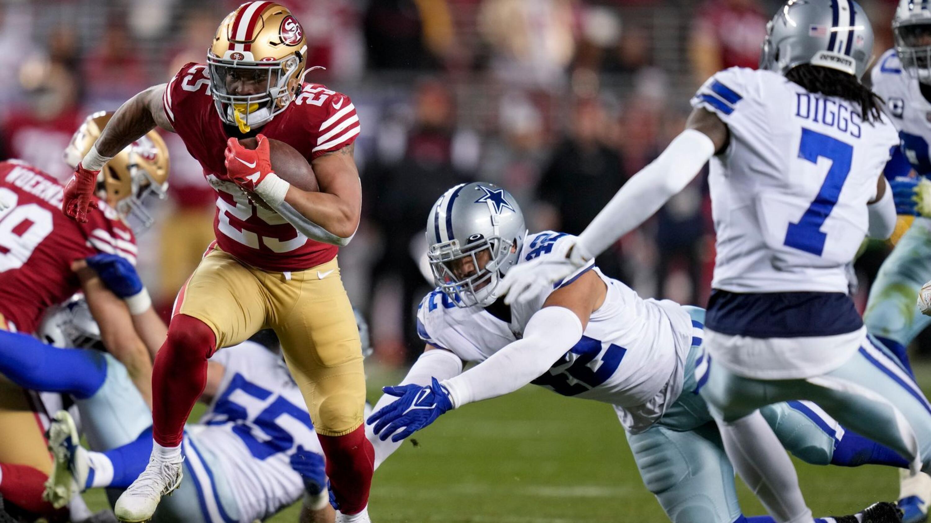 San Francisco 49ers to play Dallas Cowboys in divisional playoff game