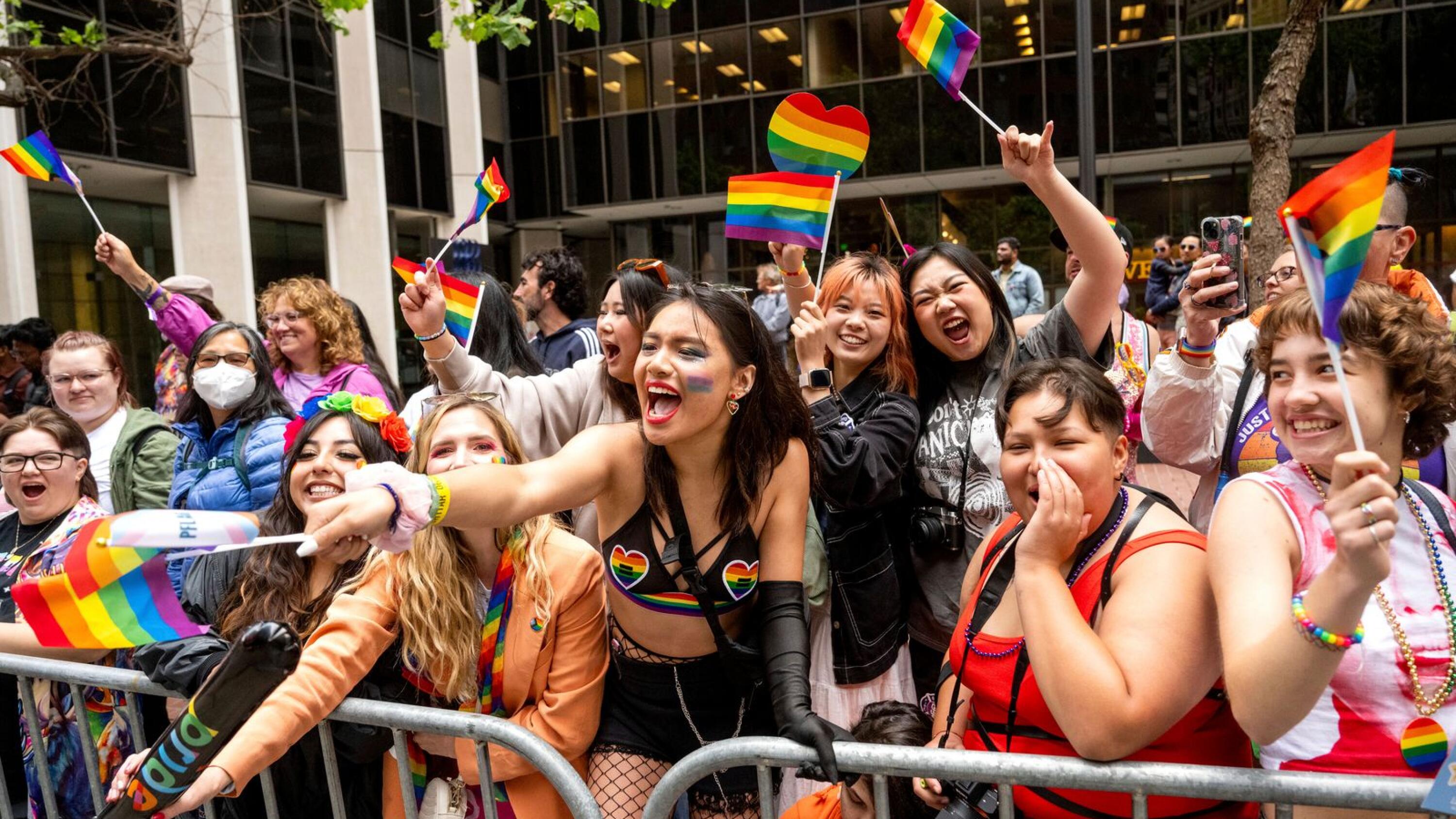 LGBTQ+ Pride Month reaches its grand crescendo on city streets from New  York to San Francisco – Marin Independent Journal