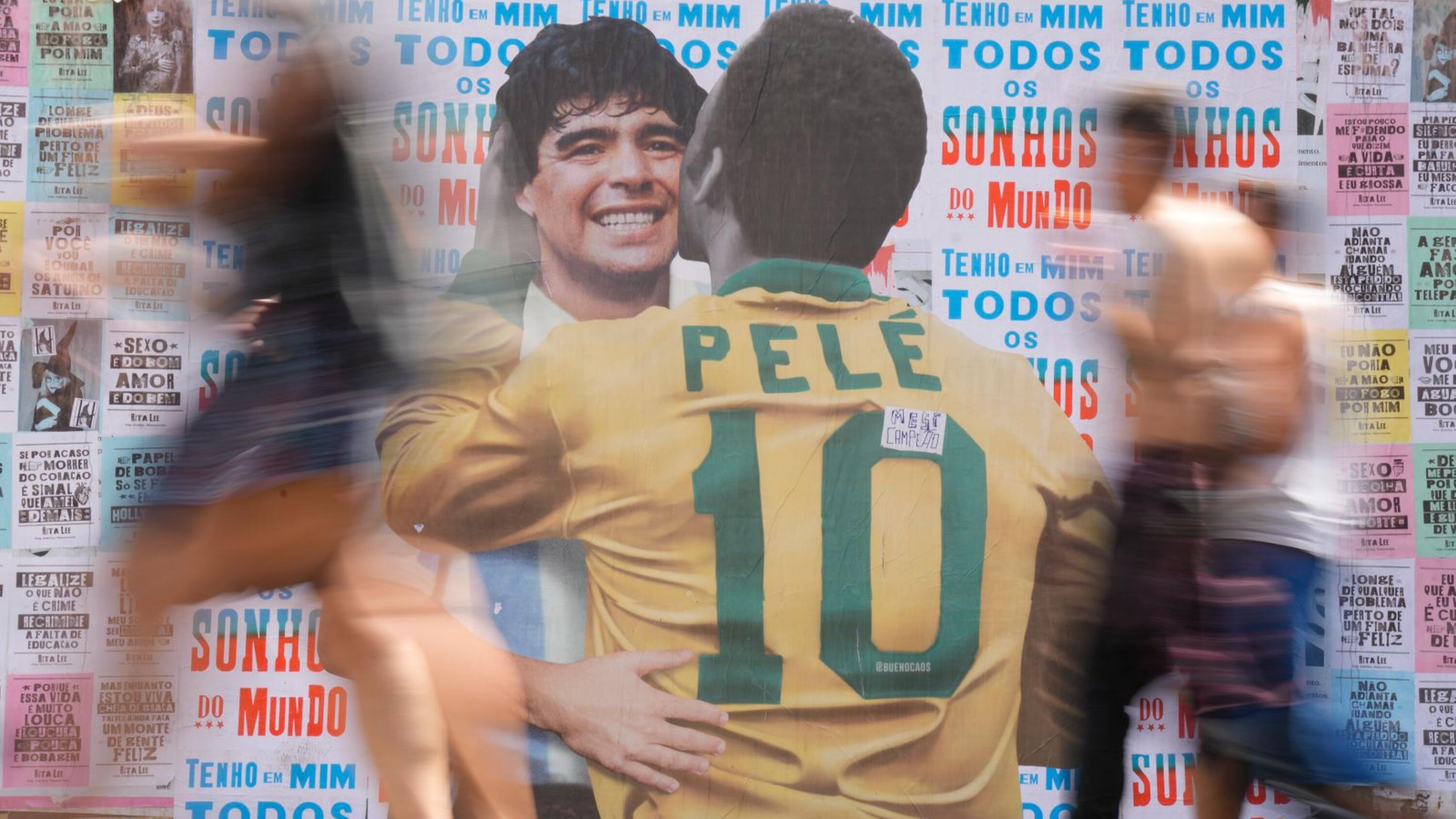 Who was greater, Pele or Maradona?