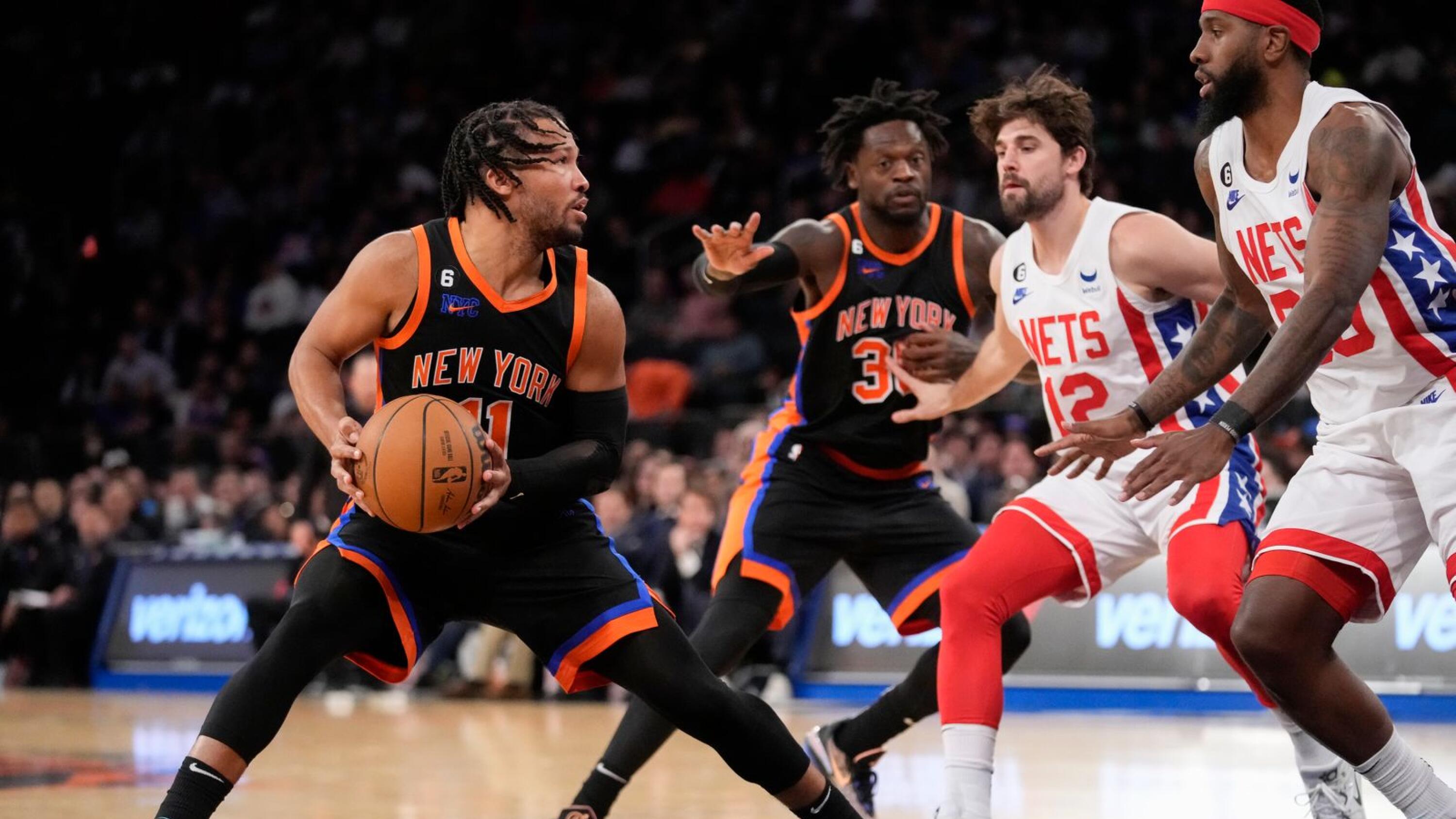 Brunson scores 39, Knicks rout Nets 142118 for seventh straight