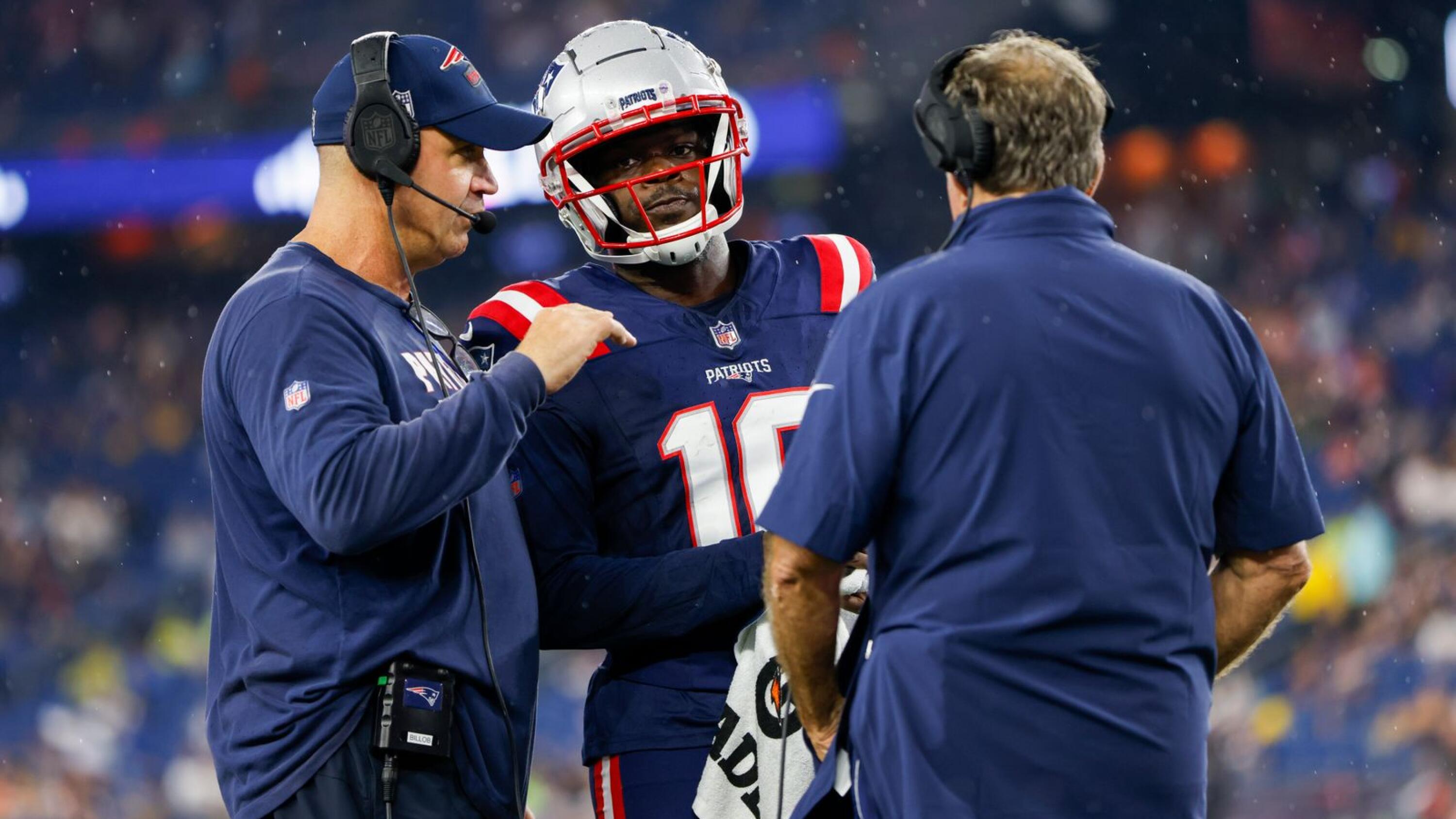 Patriots resigning QBs Zappe, Cunningham to practice squad