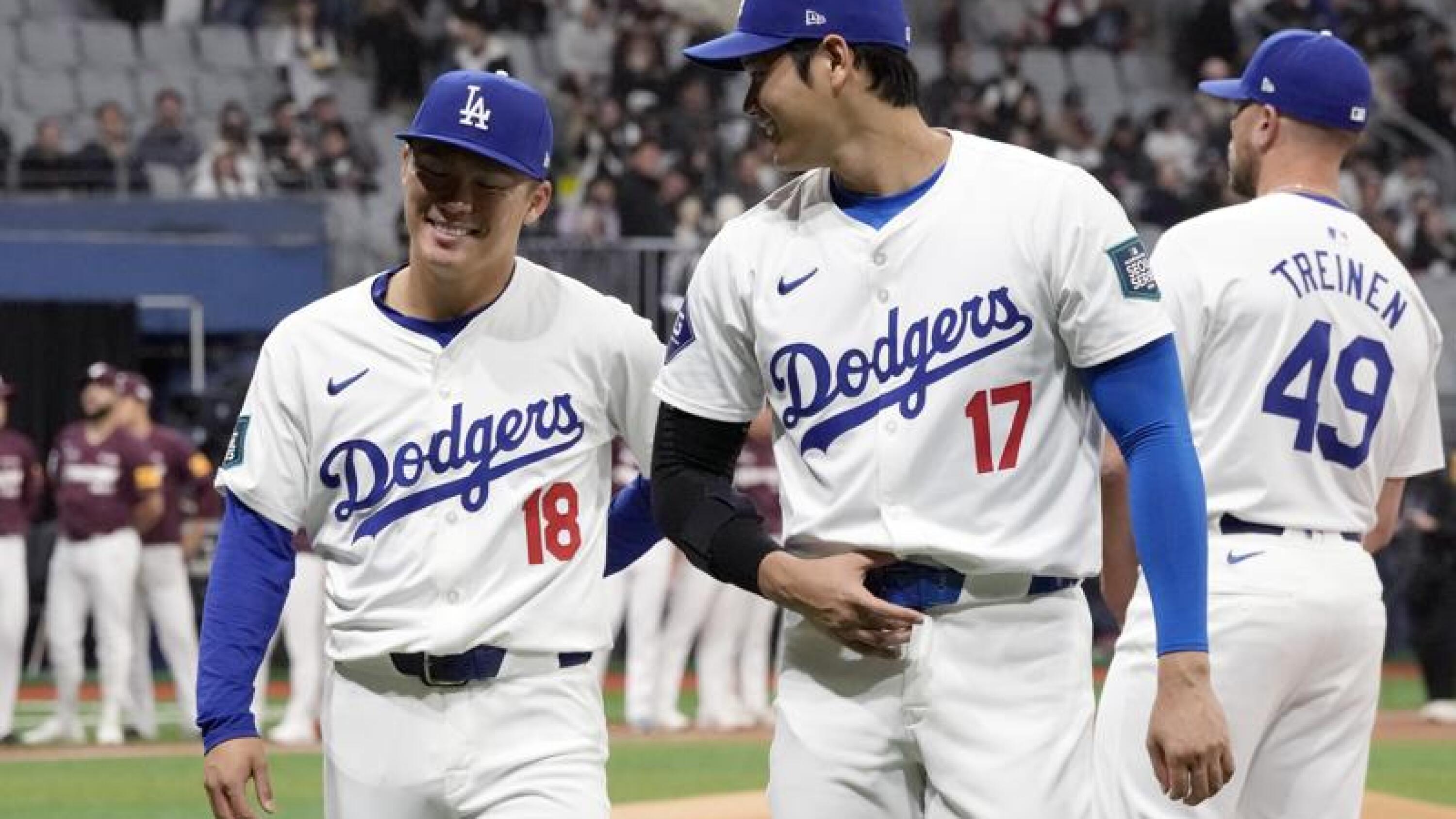 MLB on X: Yoshinobu Yamamoto is officially a Dodger!