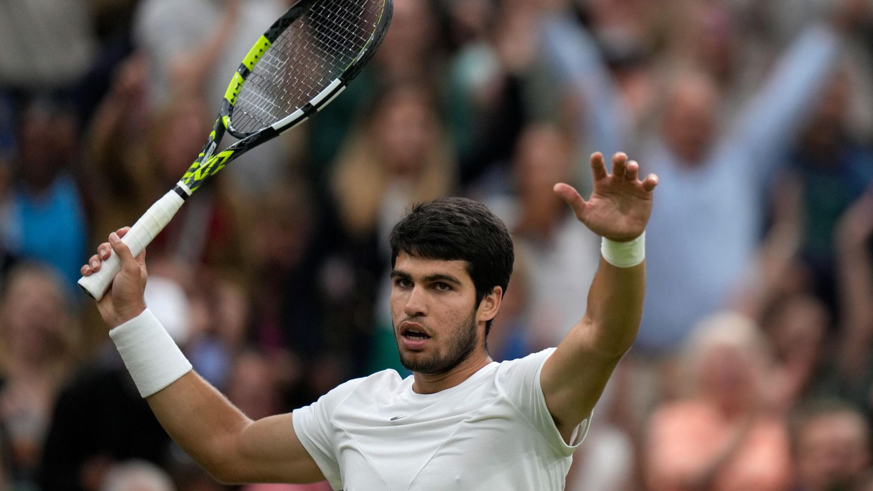 Wimbledon 2023, men's singles final, Novak Djokovic vs Carlos