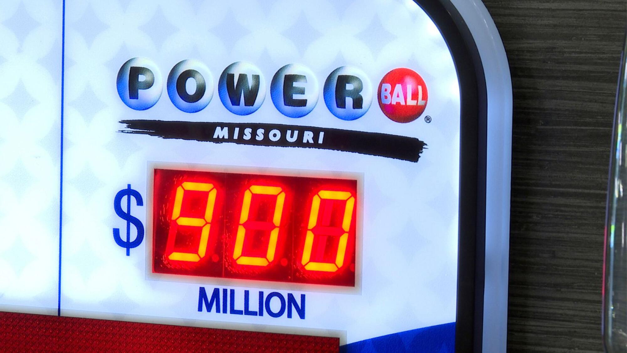No winner in Powerball, jackpot climbs to 1 billion; 1M winning