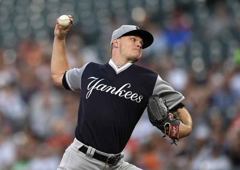 Gray pitches Yankees past Orioles 5-1 for doubleheader sweep