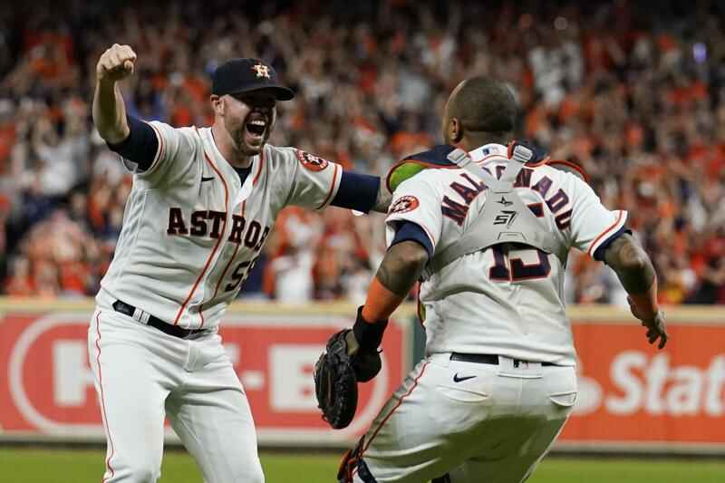 Luis Garcia Reacts to Houston Astros Advancing to World Series & Yordan  Alvarez Really Amazing 