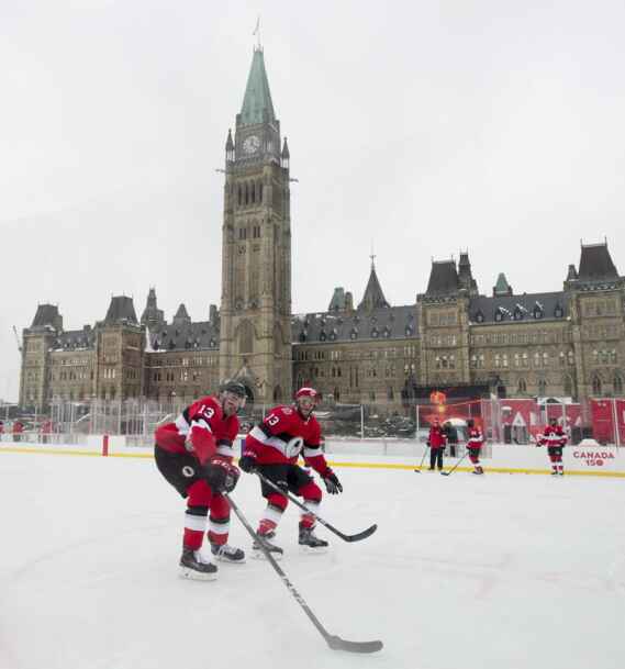 Best photos from Saturday's NHL 100 Classic in Ottawa