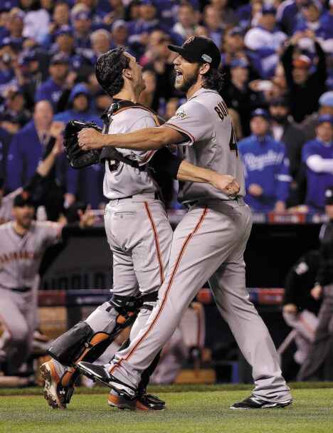 Madison Bumgarner, Giants beat Royals for 3-2 World Series lead