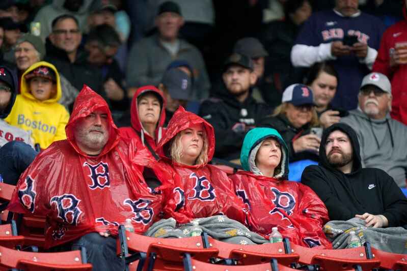 Boston Red Sox Stadium Rain Ponchos