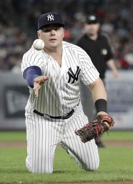 Luke Voit takes blame for Yankees' first-base situation