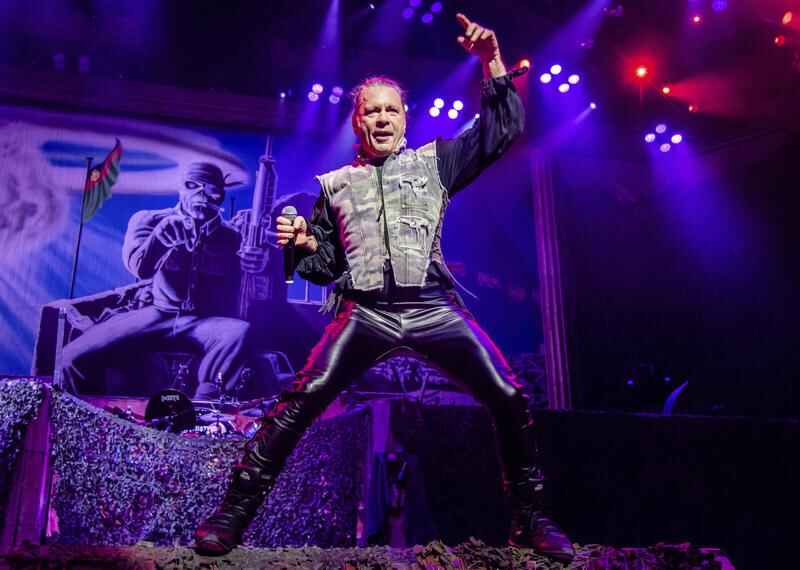 Iron Maiden singer Bruce Dickinson is loving his spoken-word tour: 'I can  outdo Spinal Tap very easily!' - The San Diego Union-Tribune