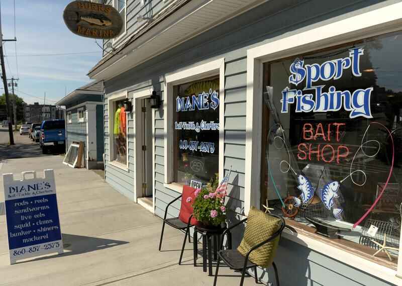 New bait and tackle shop at Burr's Marina