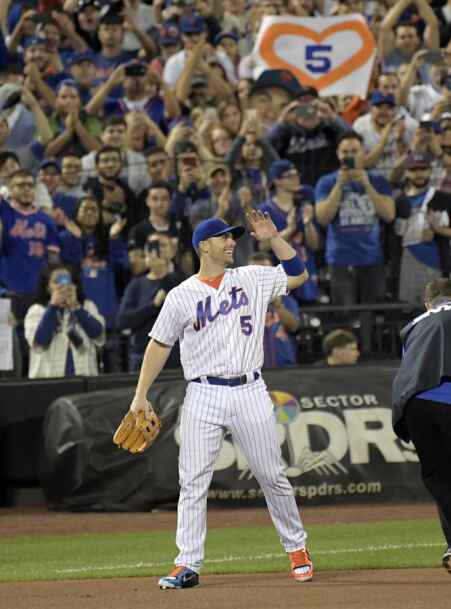 David Wright starts NY Mets' farewell weekend with pinch-hit at-bat