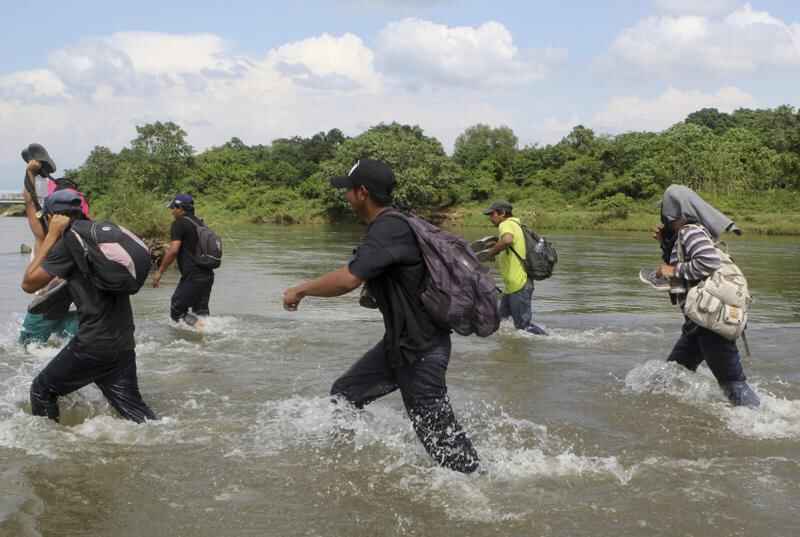 Third migrant caravan enters Mexico, heads for U.S. border
