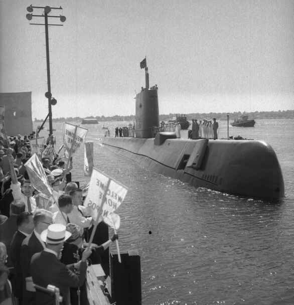 Nautilus 90 North: 65 years ago, submarine's North Pole journey was a Cold  War triumph