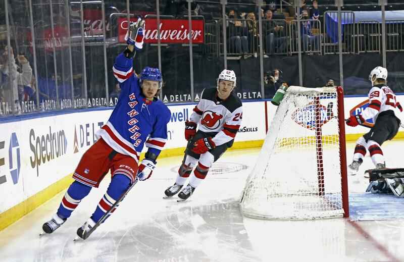 Rangers beat Devils for third time in five days
