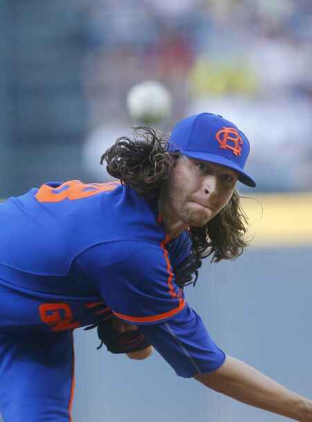 Jacob deGrom gives up 3 homers as Braves pull even with Mets