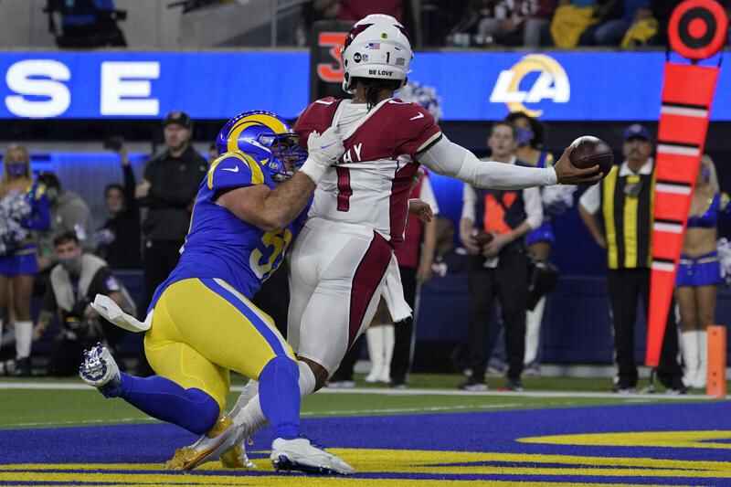 Matthew Stafford propels Rams past Cardinals 34-11 in playoff rout
