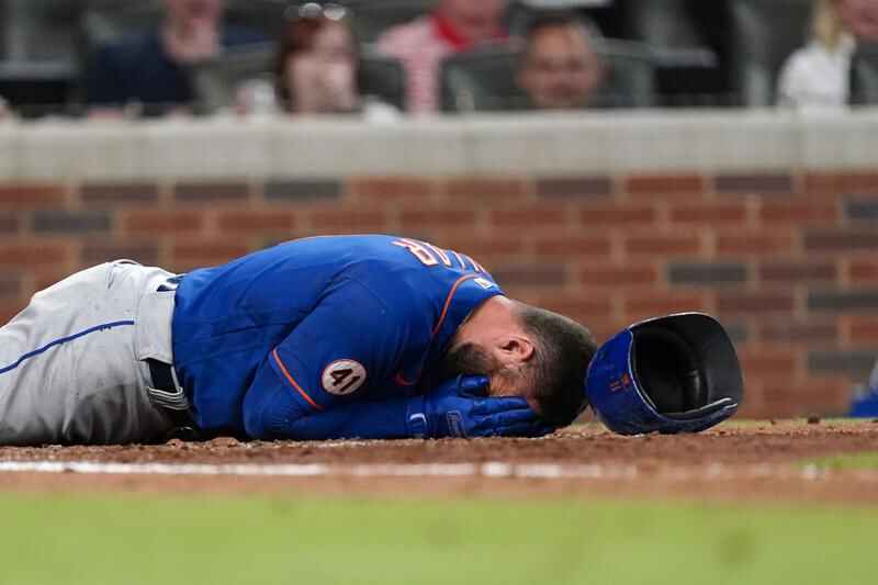 I'm doing fine:' Mets' Kevin Pillar has multiple nasal fractures after  95-mph fastball to face