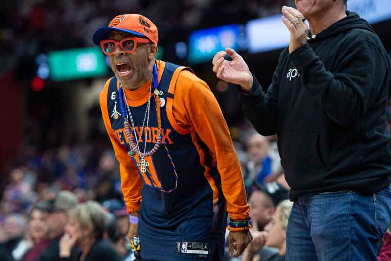 Spike Lee's Best Moments As A Knicks Fan 