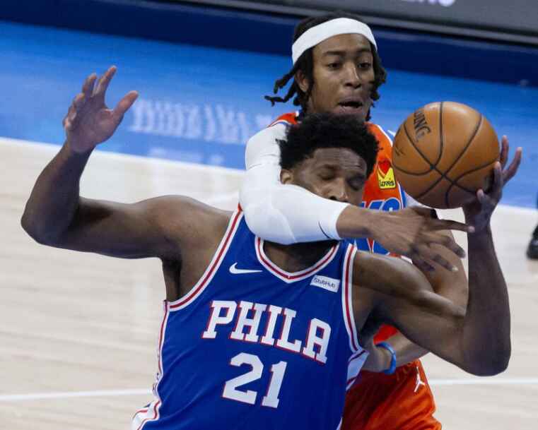 Joel Embiid, first center to reach 30 points per game since Moses