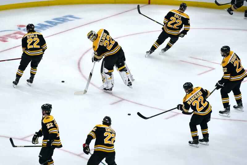 BEST NHL Boston Bruins Willie E. O'ree Jersey Retirement