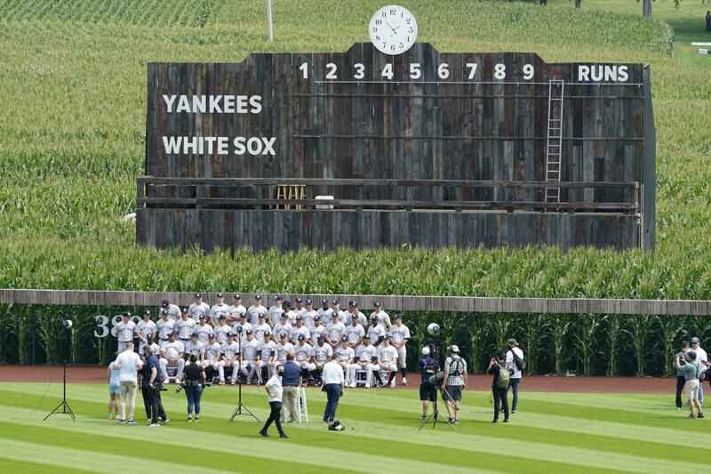 Field of Dreams Game: MLB unveils uniforms, stadium for White Sox vs.  Yankees in Iowa 