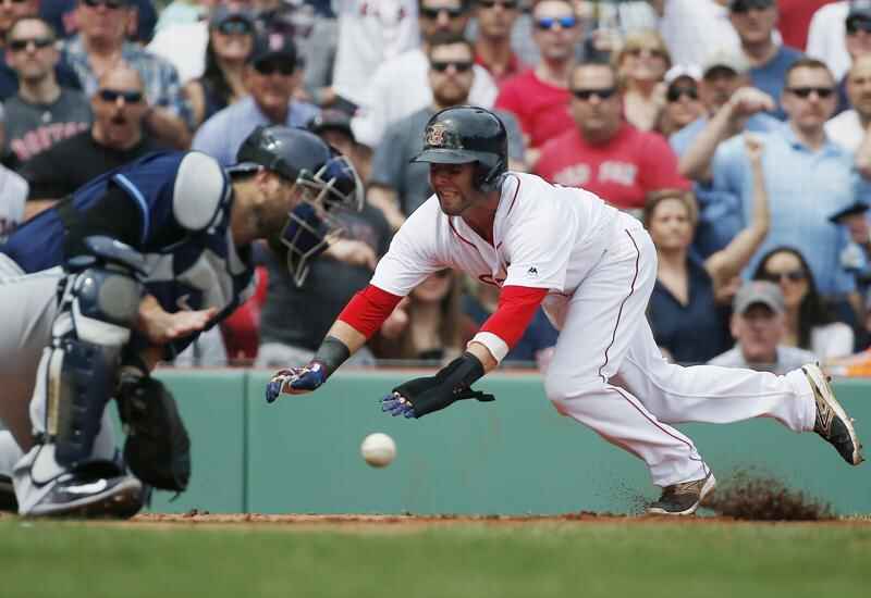 Benintendi leads Red Sox over Rays 4-3 on Patriots' Day