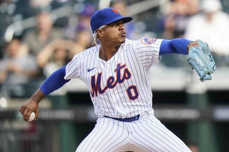 Noah Syndergaard pitches perfect inning in rehab start for Syracuse Mets;  game suspended 