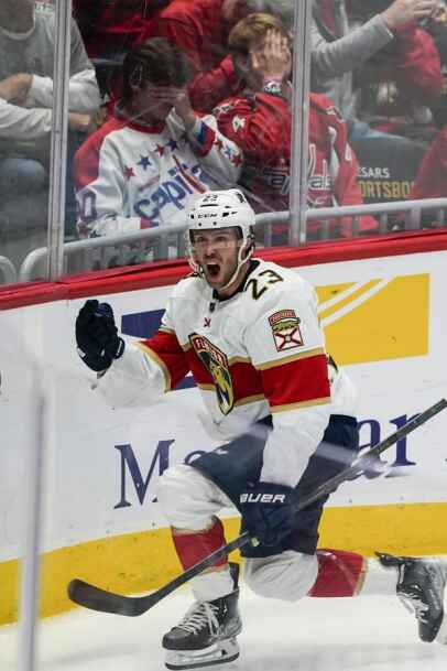 NHL roundup: Carter Verhaeghe scores in OT as Panthers advance
