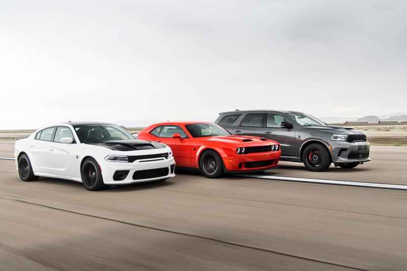Dodge drops Hellcat V-8, previews new age of electric Muscle