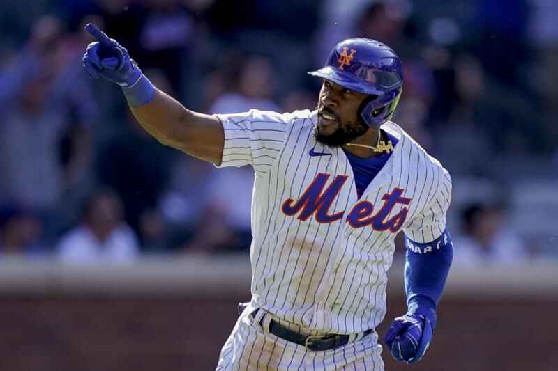 Starling Marte New York Mets 2022 All Star Game White Baseball