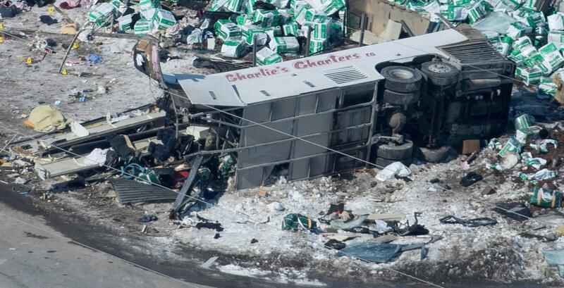 Charges laid in Humboldt Broncos bus crash