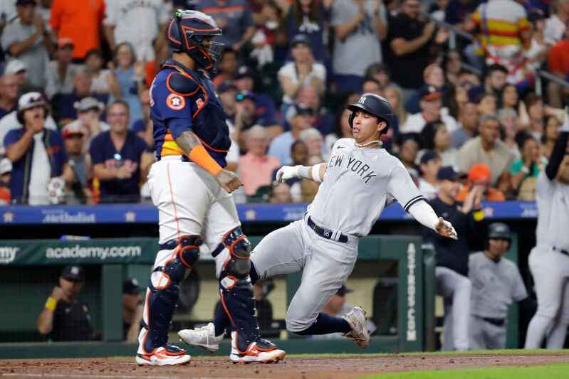 Domínguez homers again as Yankees complete 3-game sweep in Houston