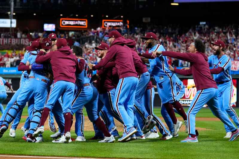 2022 World Series: Phillies to wear powder blue throwbacks for Game 5 