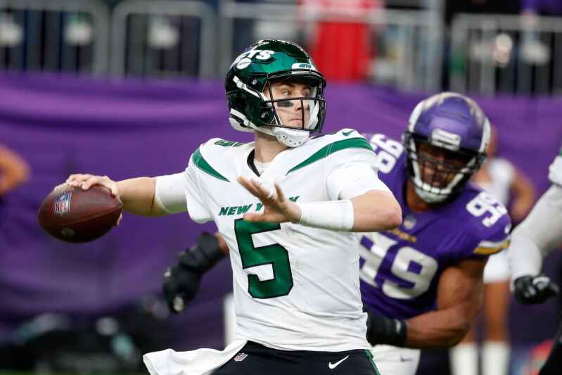 Vikings hold on for 27-22 win over Jets in another frantic finish – Twin  Cities